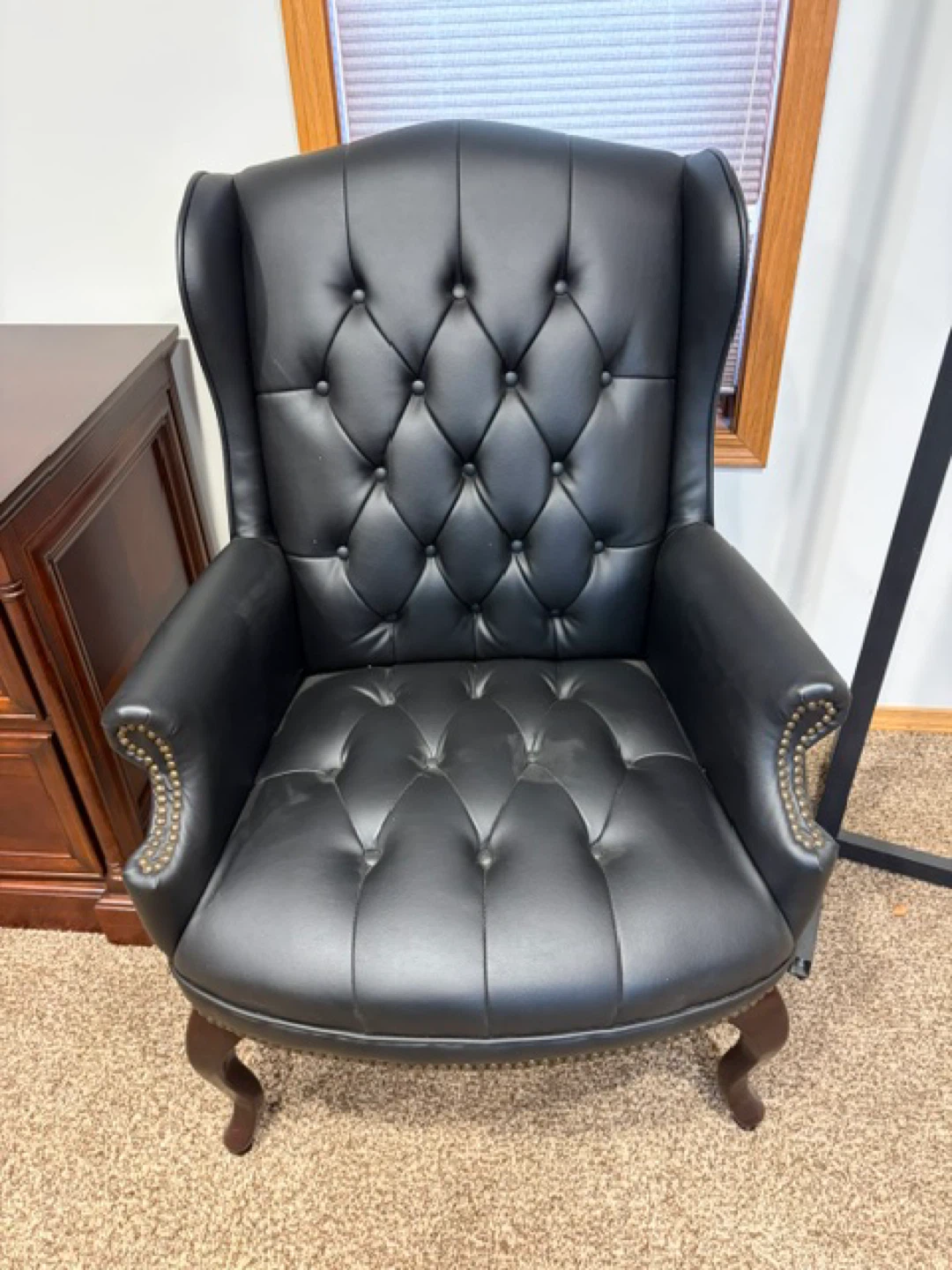 7 piece Solid wood executive office furniture - photo 4