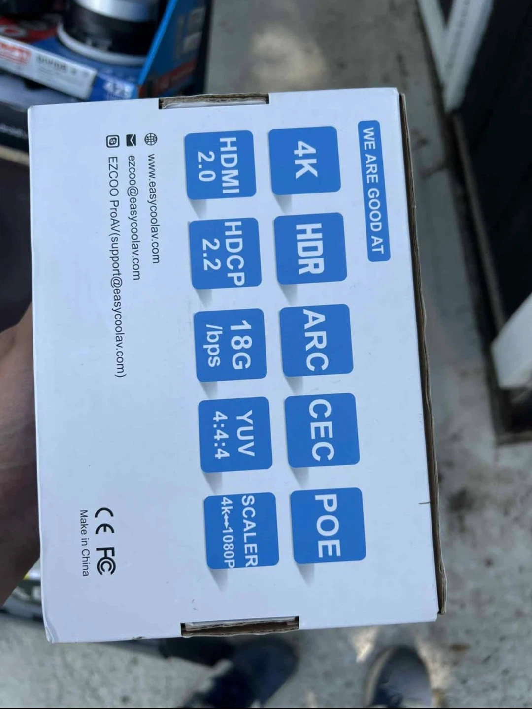 EZCOO 4K HDMI 2.1 Switcher 4x1 - photo 3