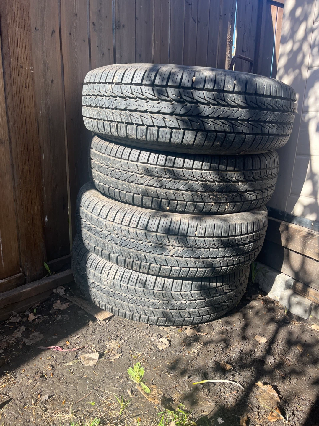 Set of 4 Used Tires