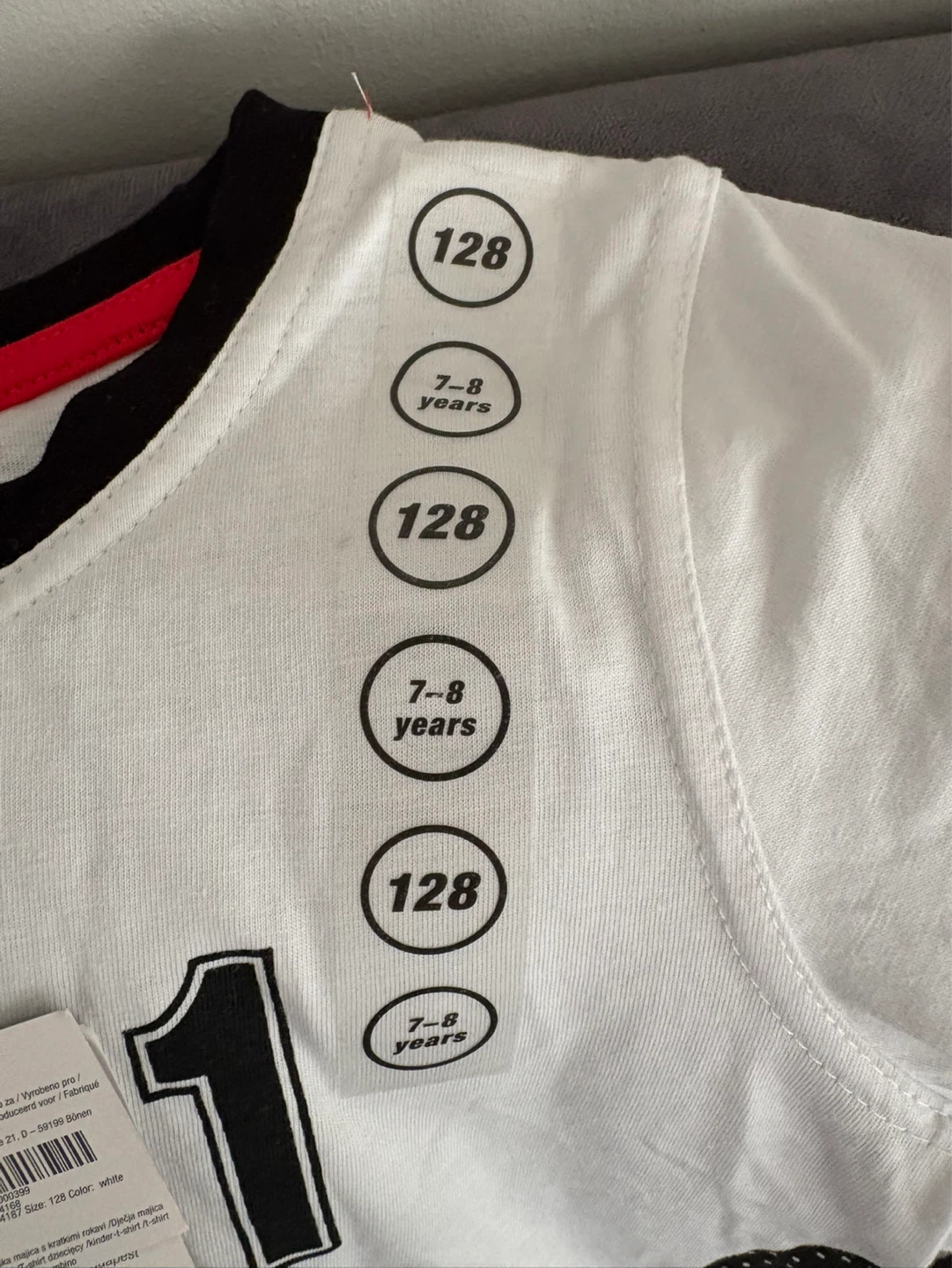Y.F.K. Deutschland Soccer Jersey T-Shirt - Size 128 (7-8 years) - photo 4