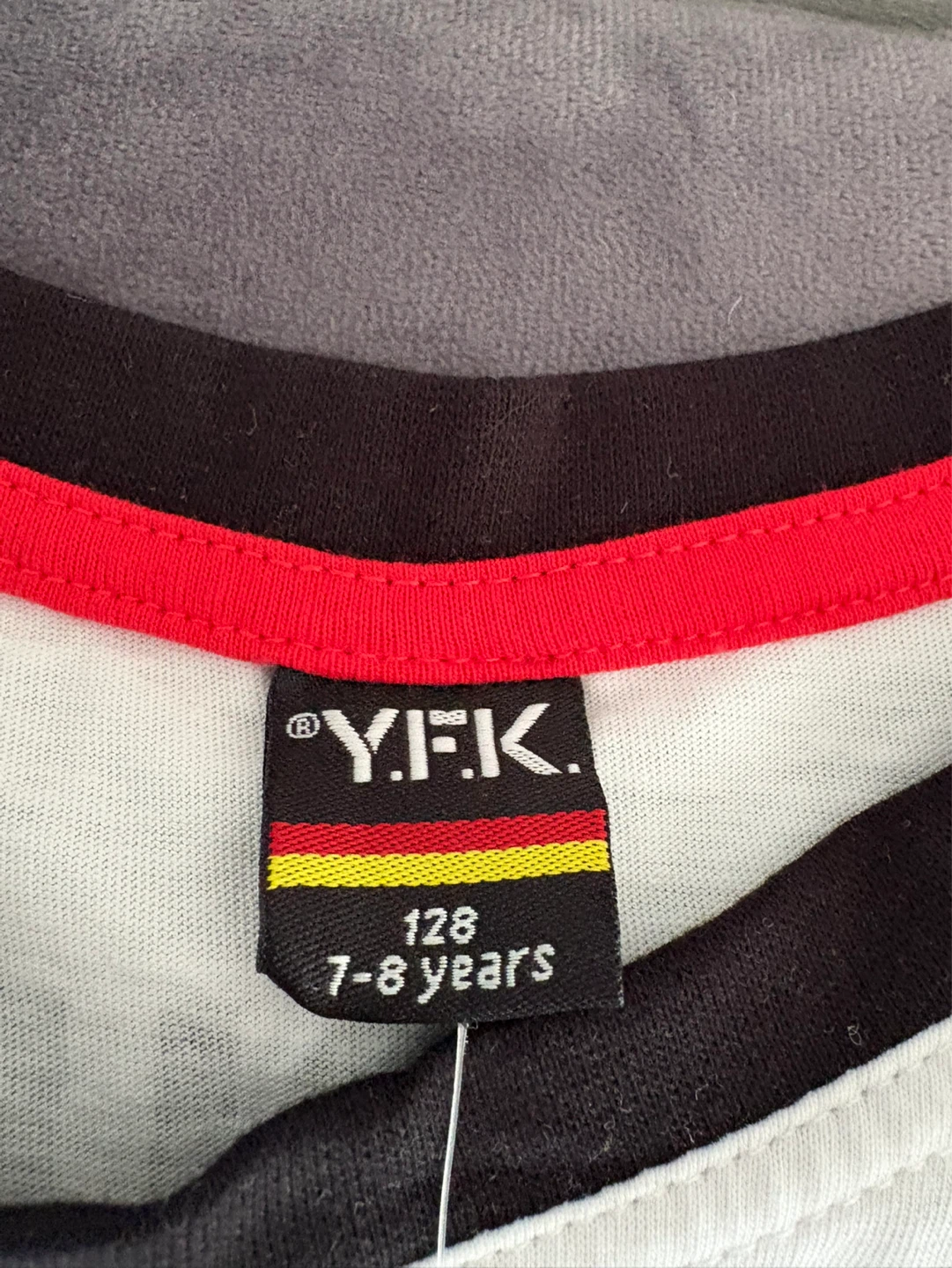 Y.F.K. Deutschland Soccer Jersey T-Shirt - Size 128 (7-8 years) - photo 3