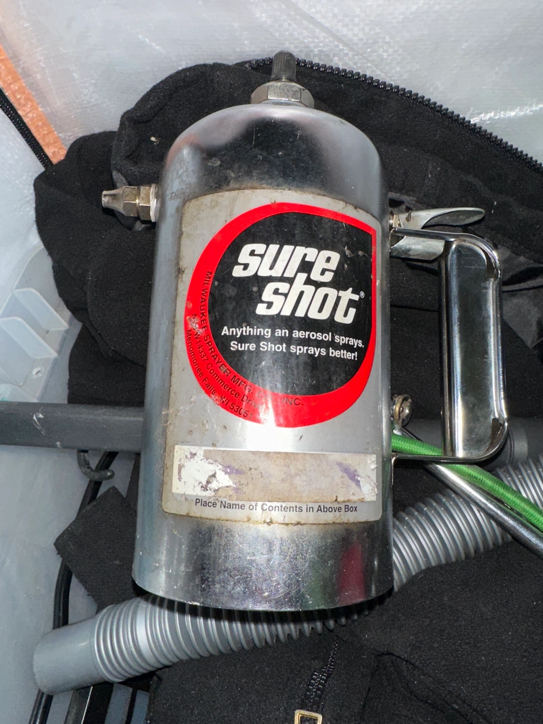 Sure Shot Sprayer Milwaukee Sprayer Mfg. Aerosol Sprayer