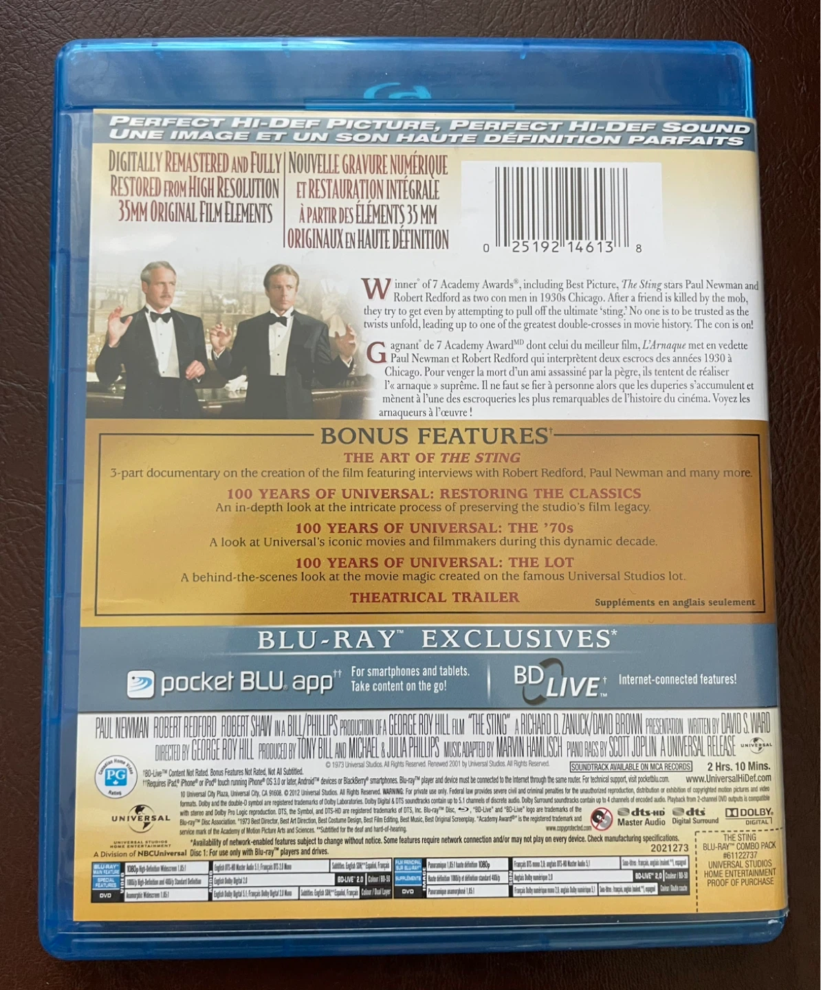 The Sting Blu Ray Set - photo 3