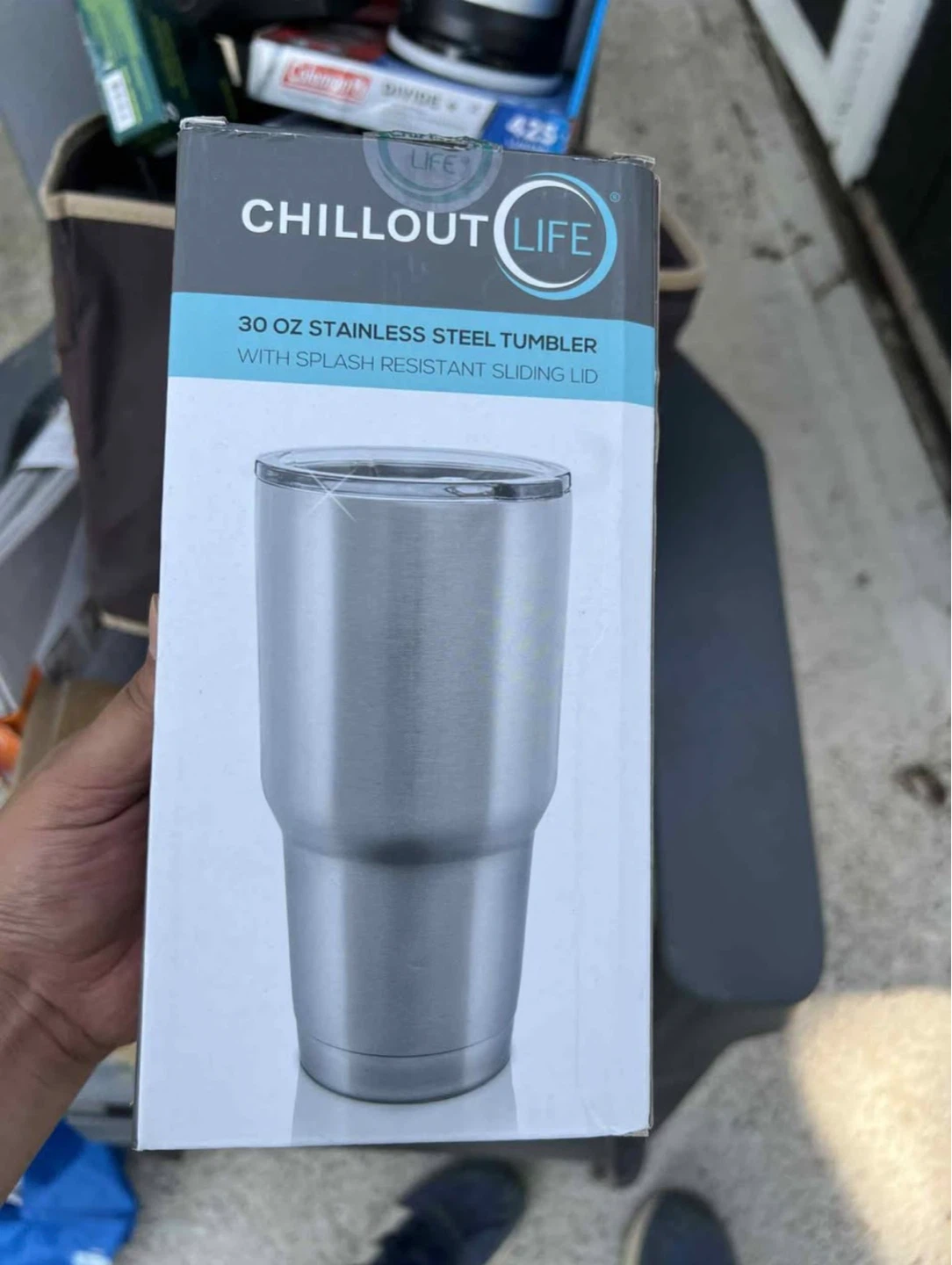 Chillout Life 30 oz Stainless Steel Tumbler - Purple
