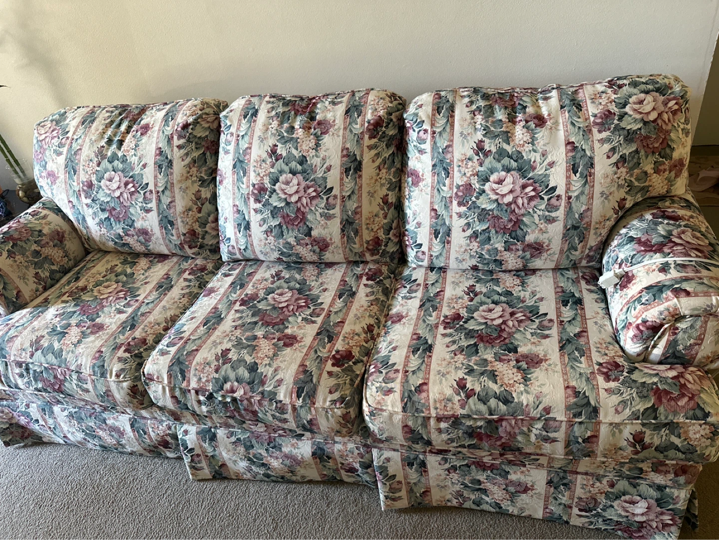 Floral Print Sofa - photo 3