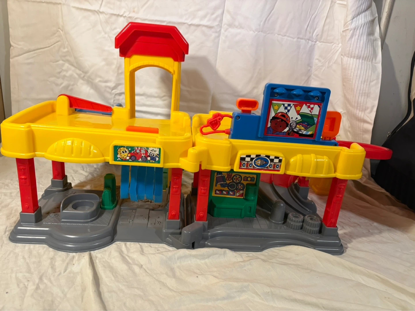 Little People Ramps Around Garage 2003 (COMPLETE SET) - photo 5