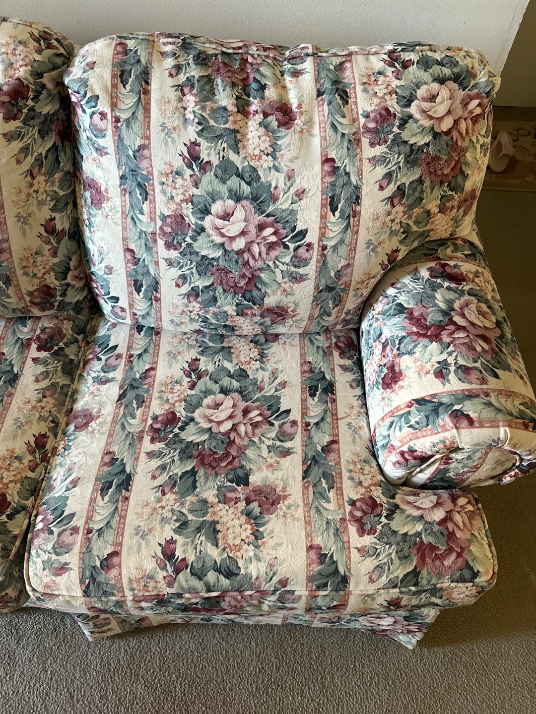 Floral Print Sofa - photo 4