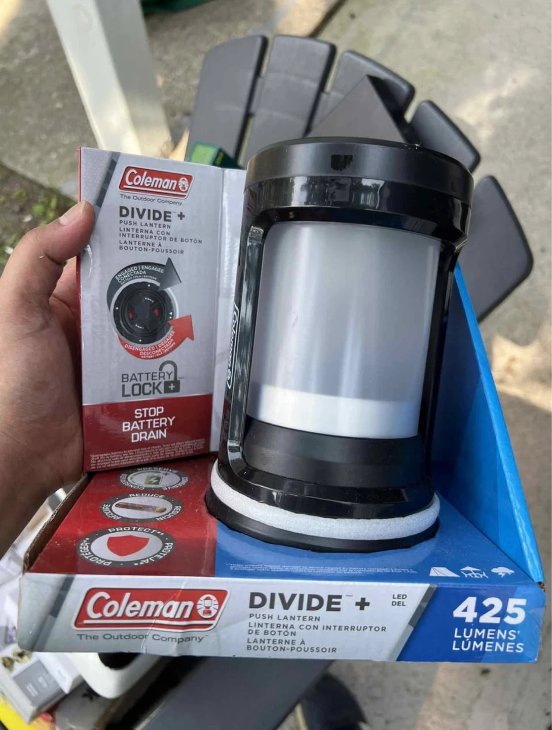 Coleman Divide+ Push LED Lantern