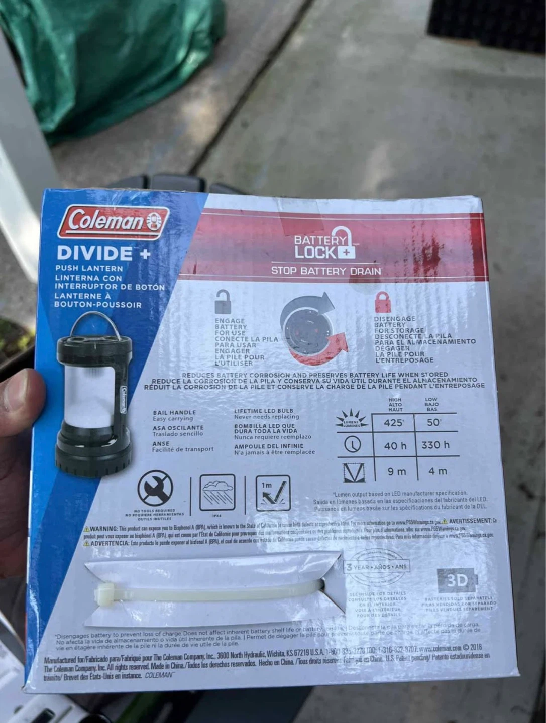 Coleman Divide+ Push LED Lantern - photo 2