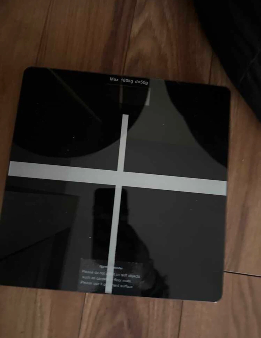 Black Digital Bathroom Scale - photo 3