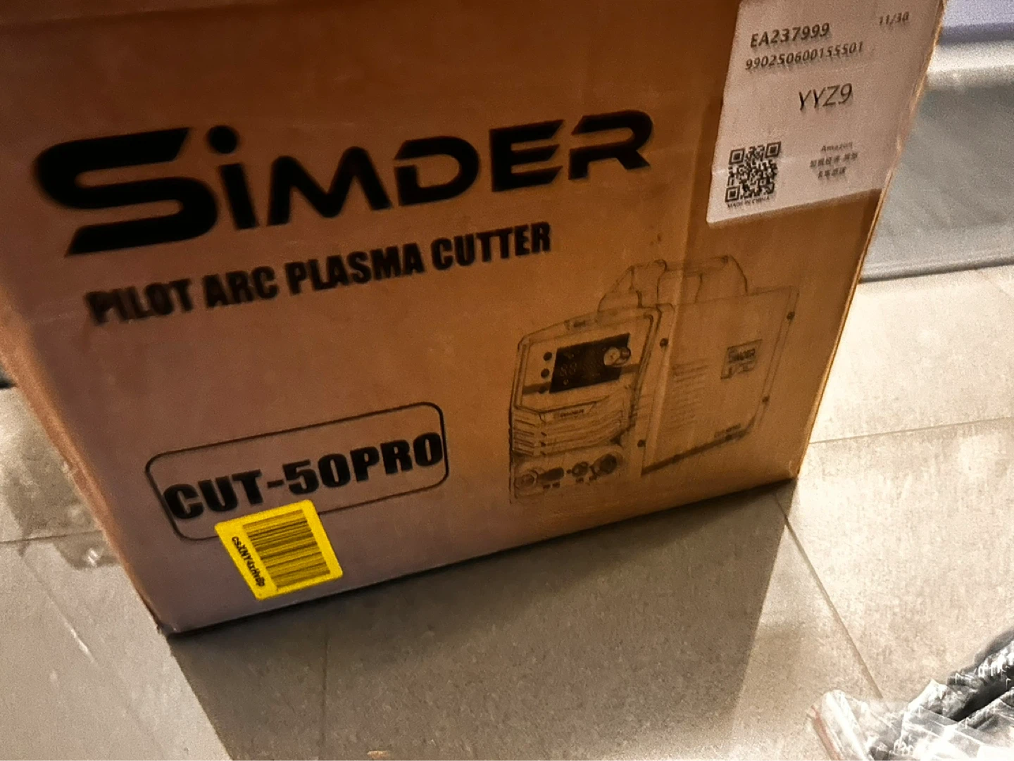 Simder CUT-50PRO Pilot Arc Plasma Cutter - photo 5