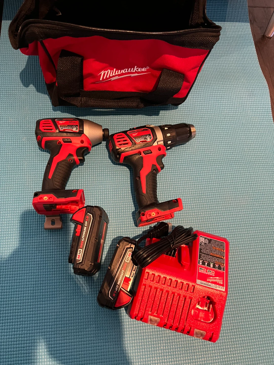 Milwaukee M18 Cordless Drill and Impact Driver Combo Kit