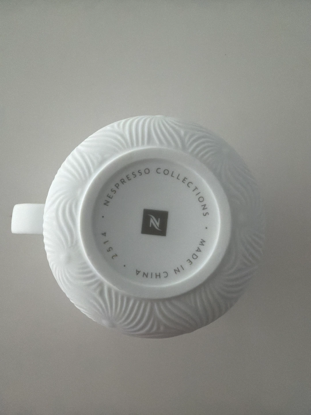 FREE Nespresso Collections White Embossed Mug - photo 3
