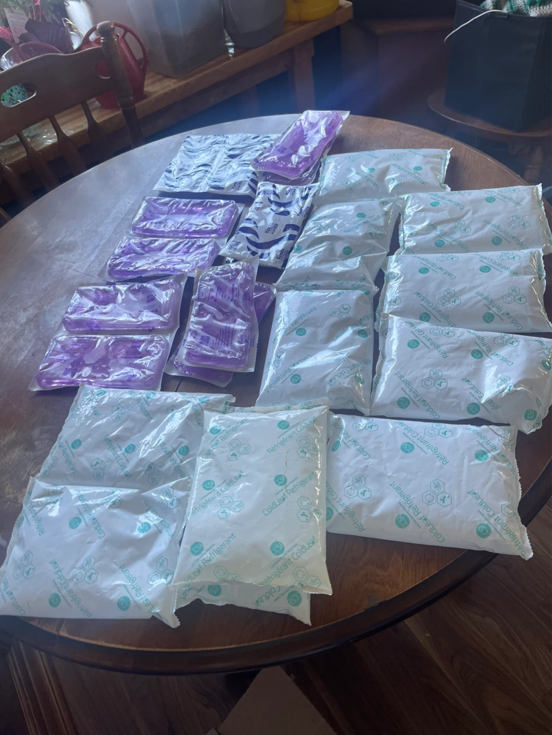 Lot of 17 reusable ice packs - photo 2