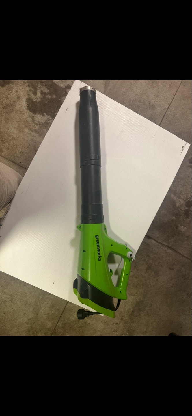 Combo greenworks, lawnmower, trimmer,, blower - photo 4