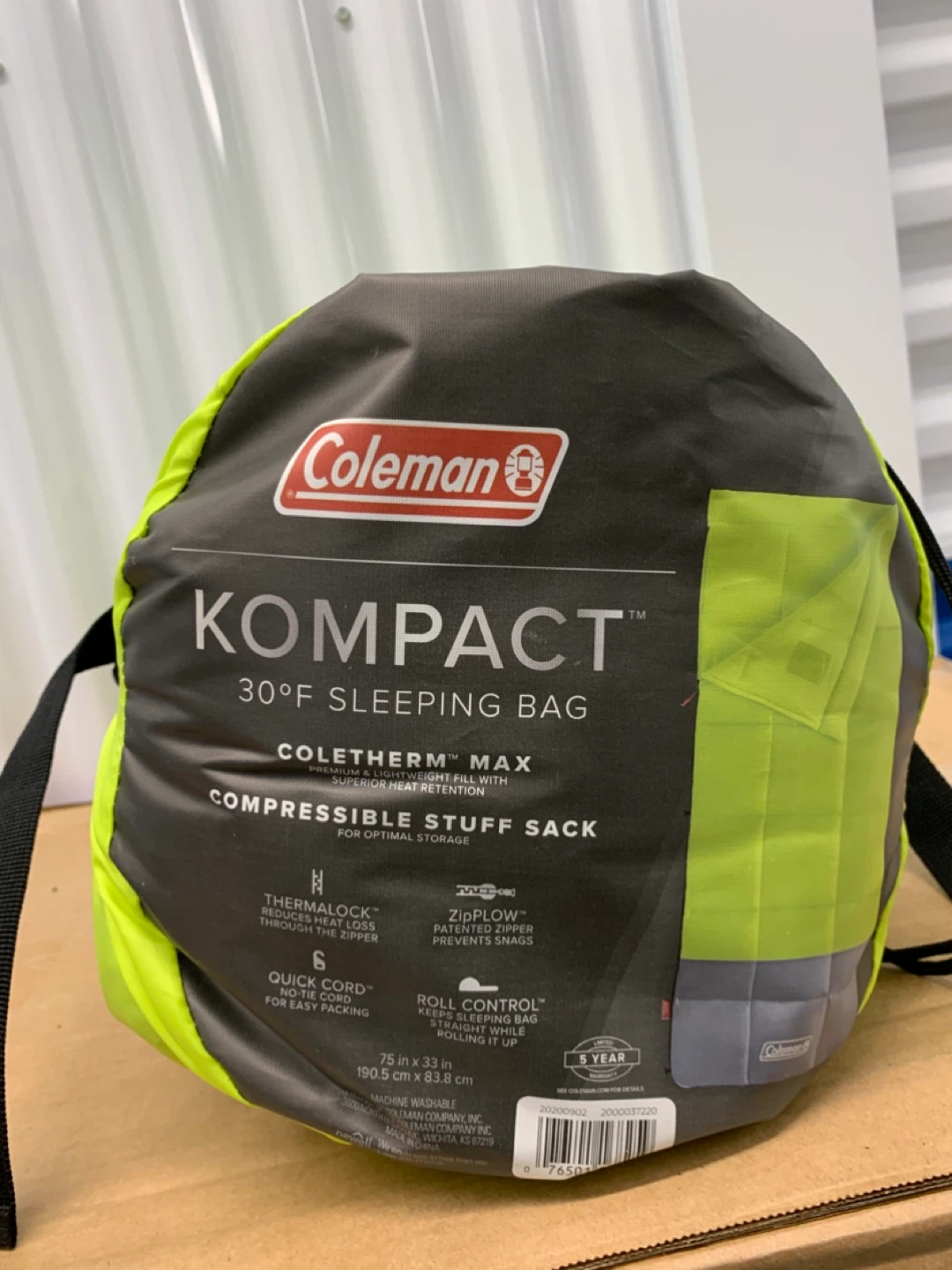 Coleman Kompact 30°F Sleeping Bag
