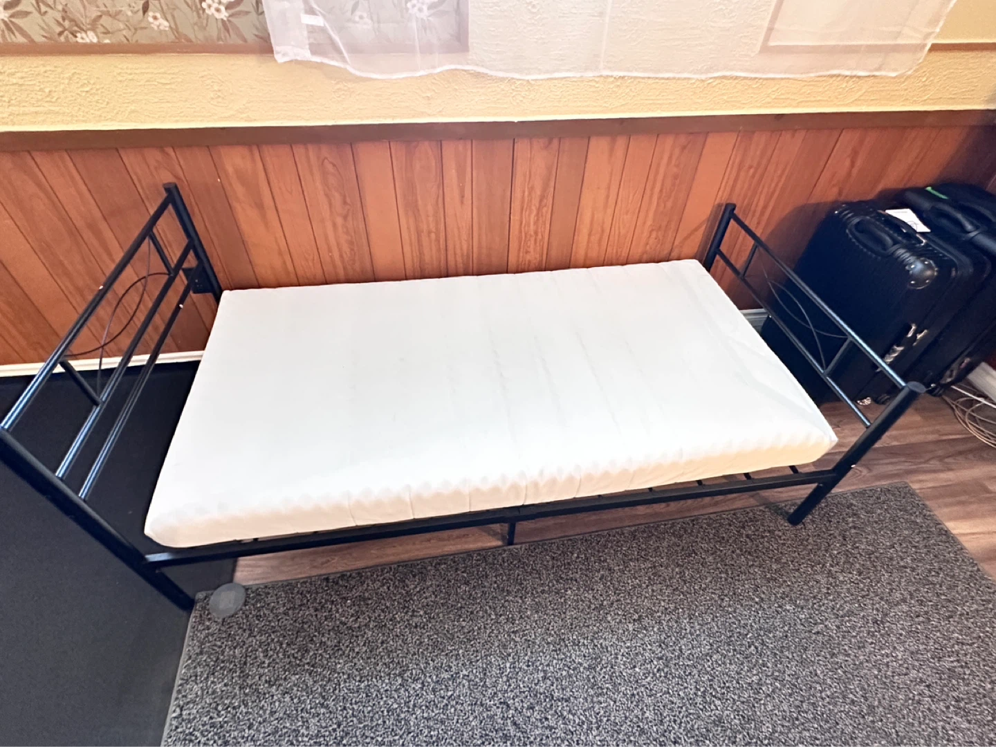 Twin Bed Frame with Mattress - photo 3