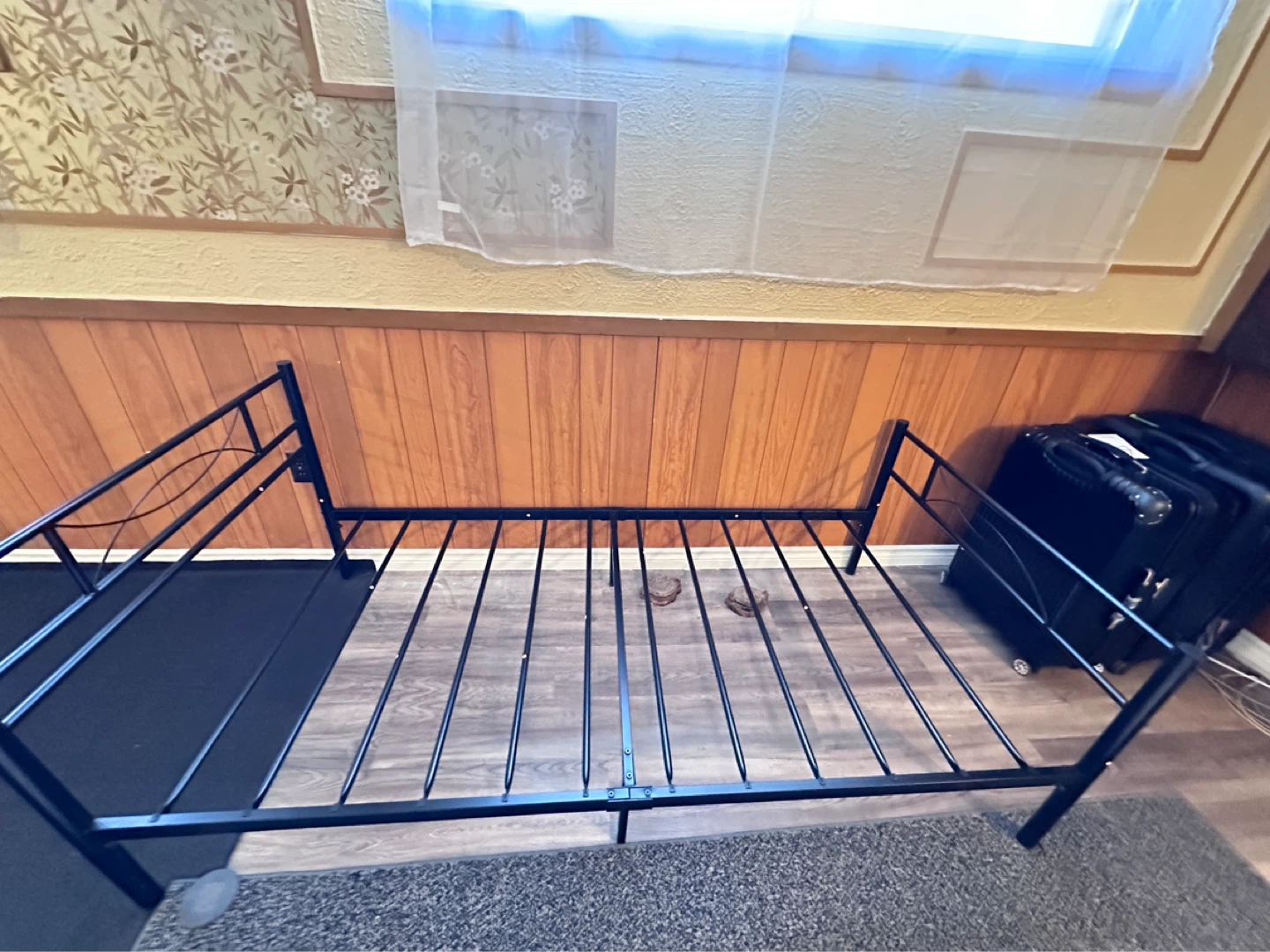 Twin Bed Frame with Mattress - photo 2