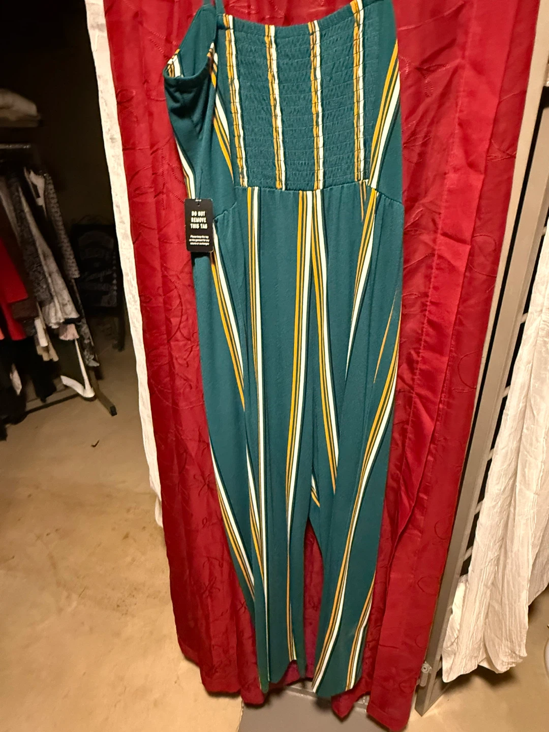 EXPRESS Striped Jumpsuit - photo 5