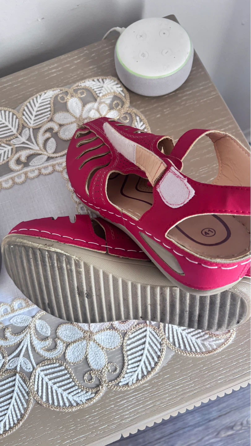 Women's Fuchsia Strappy Sandals Size 41 - photo 2