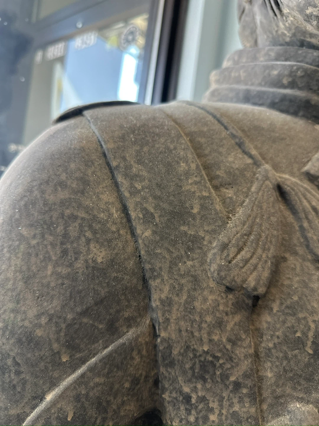 6’2 TALL - Terracotta Warrior Statue - OVER 25 years old - photo 5