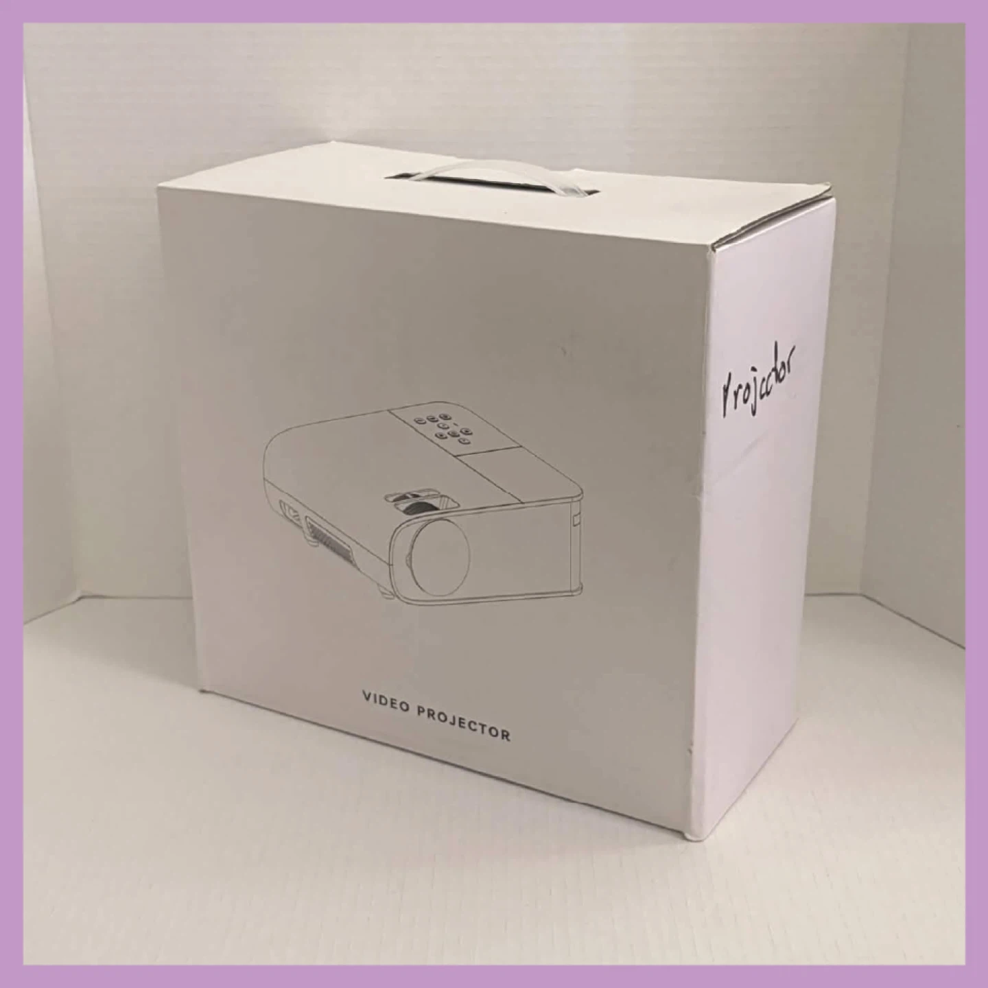 1080p Projector | White | READ DESCRIPTION - photo 4
