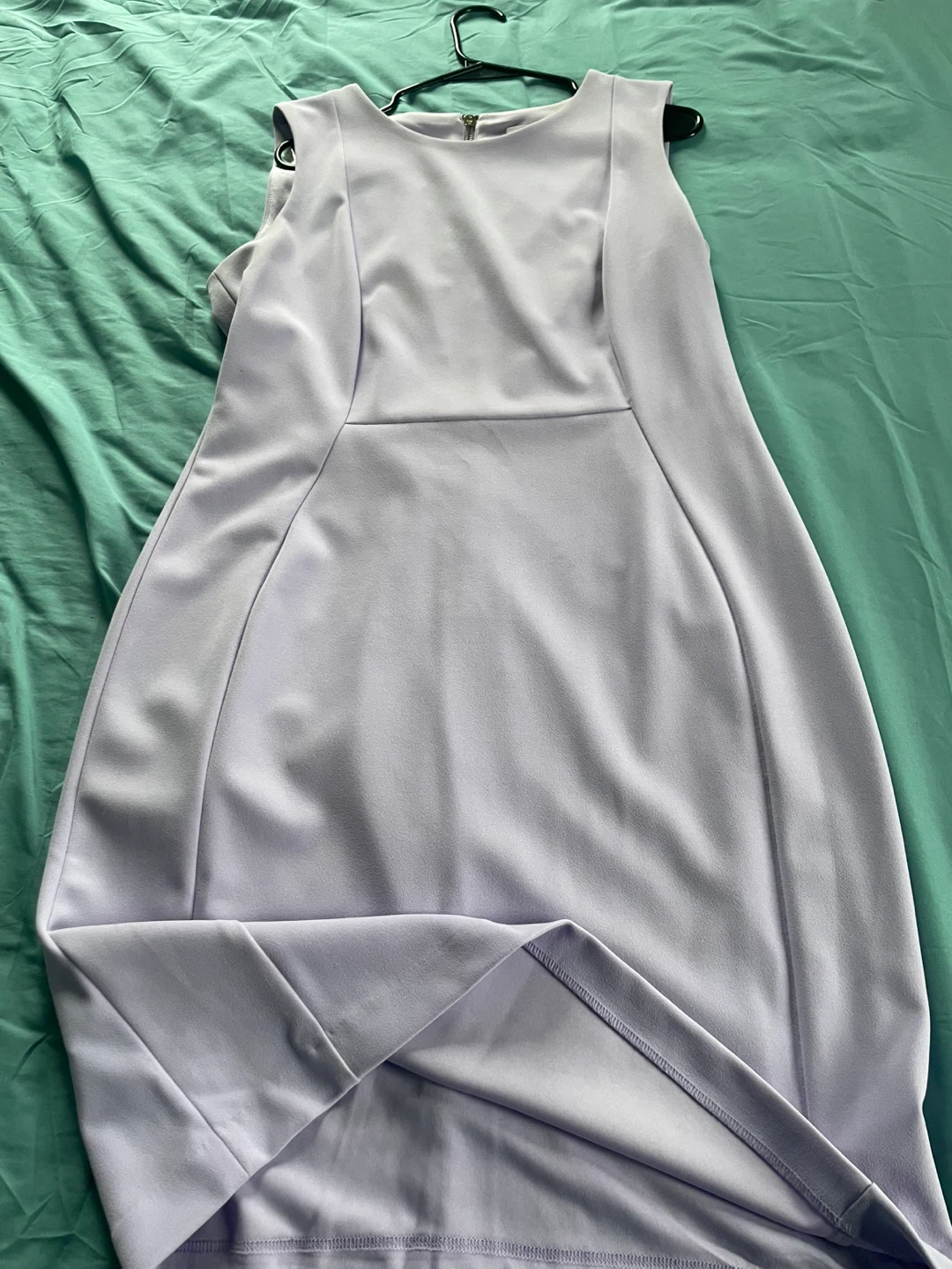 Sleeveless Lavender Sheath Dress - photo 2