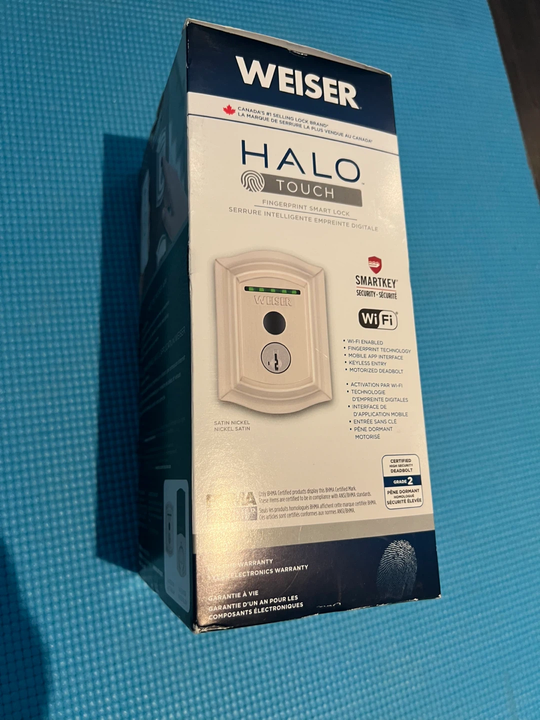 Weiser Halo wifi finger print /touch ( new) - photo 2