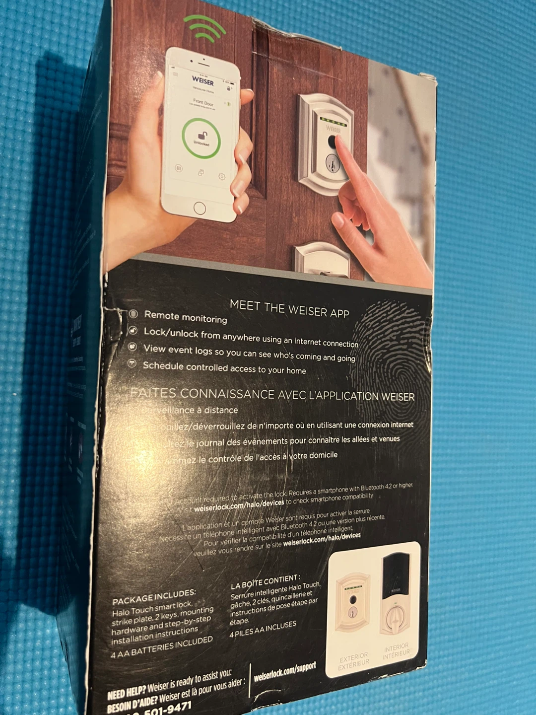 Weiser Halo wifi finger print /touch ( new) - photo 3
