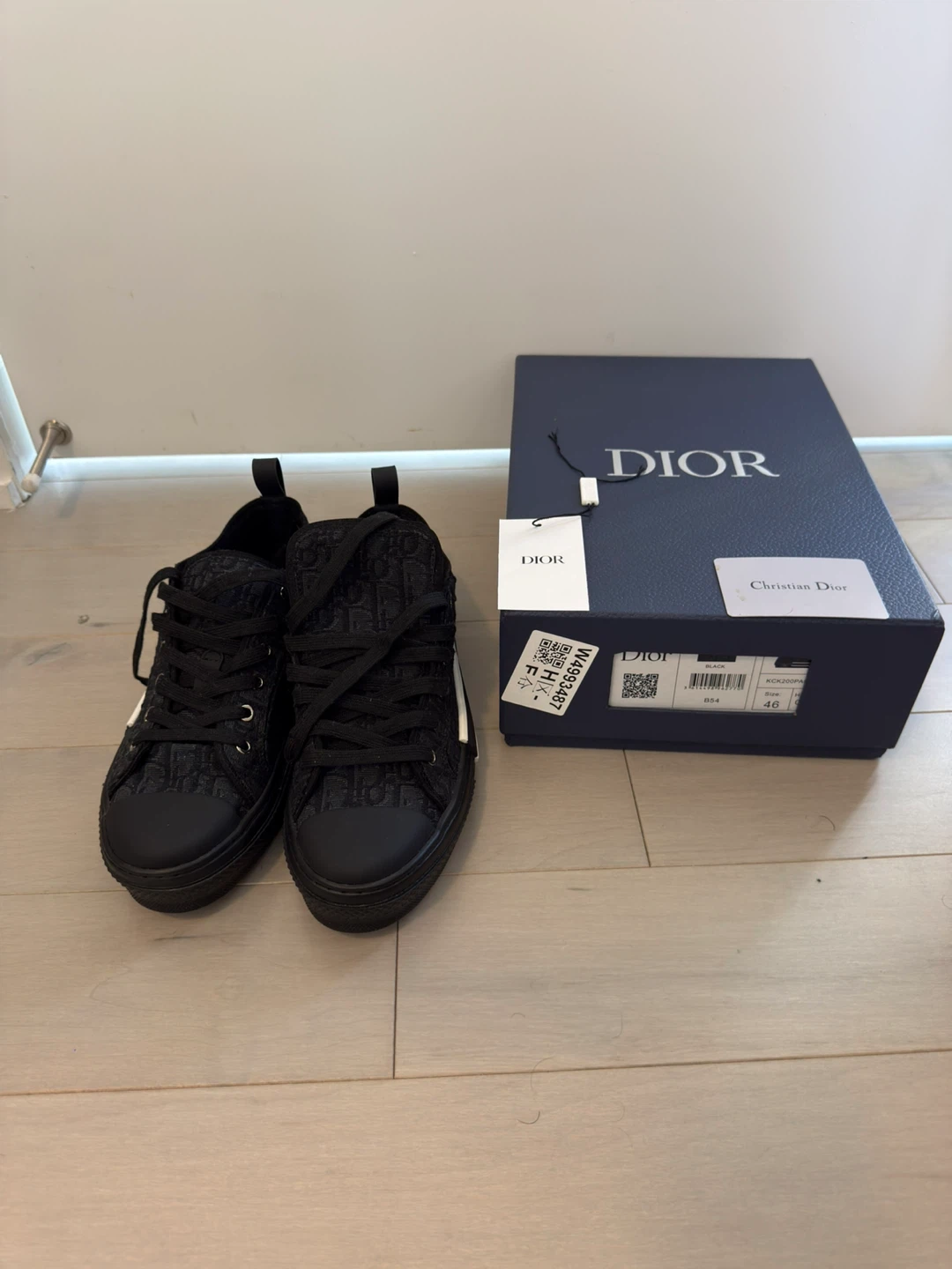 DIOR B23 Low Top Sneakers Size 46