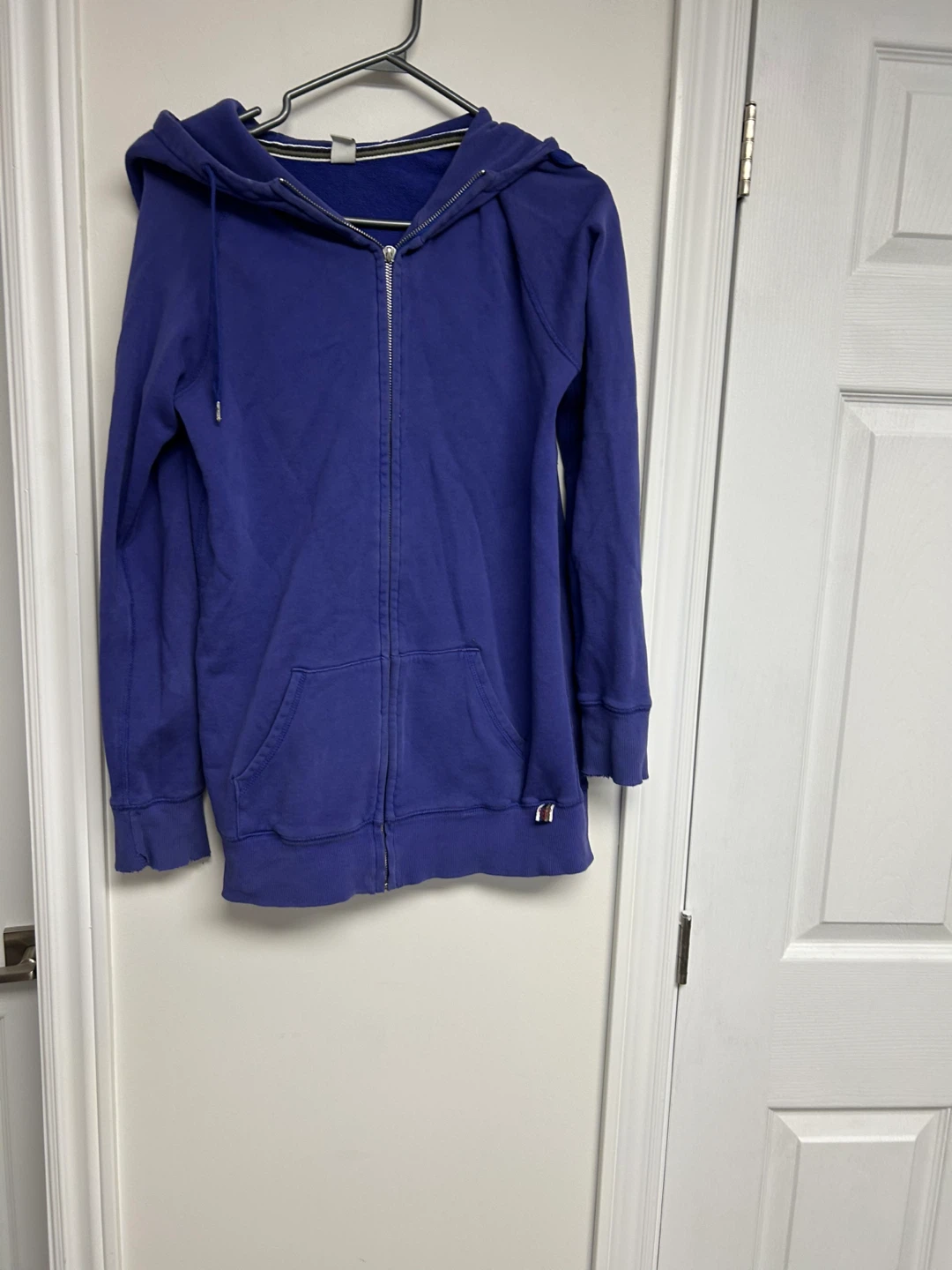 Purple Zip-Up Hoodie