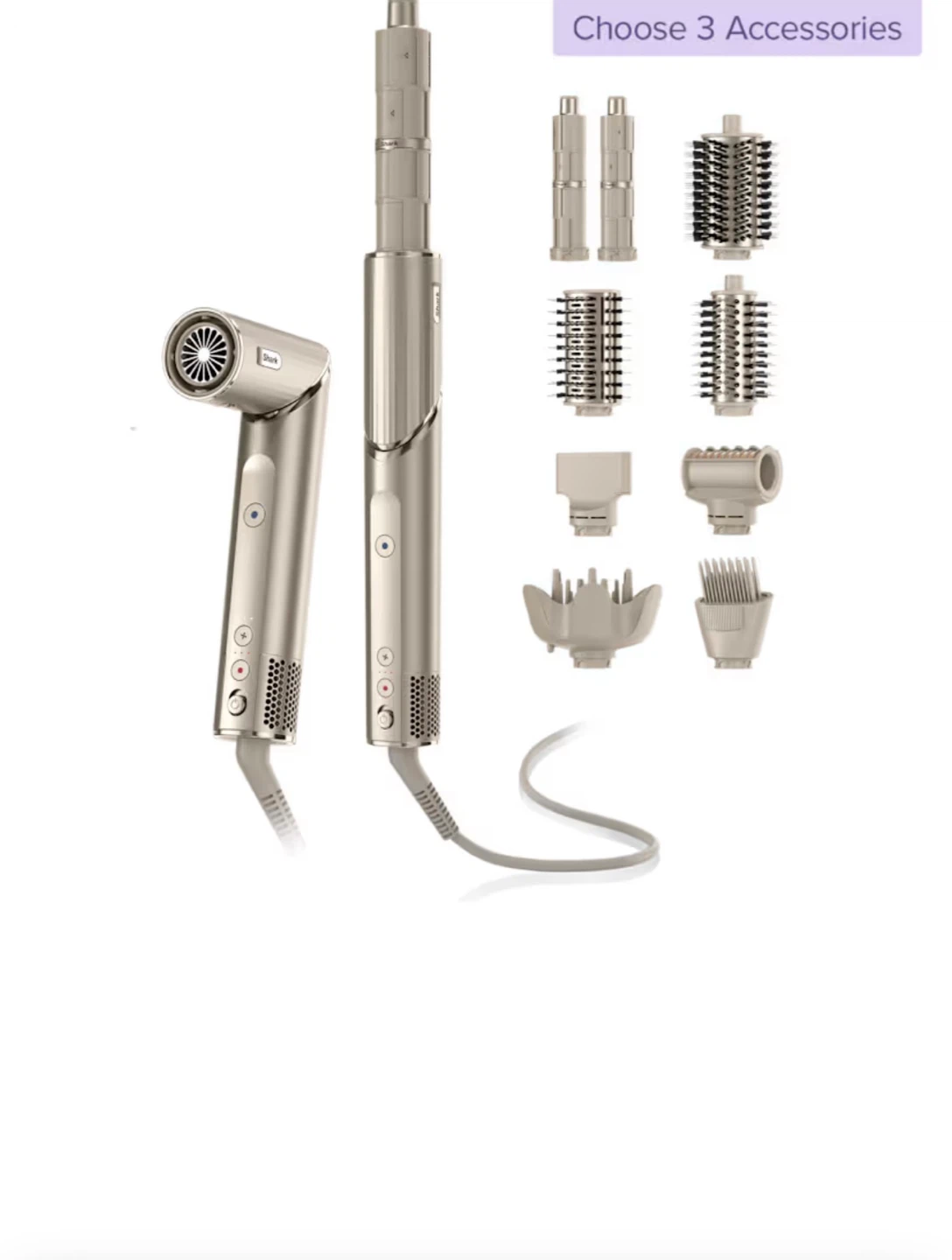 Shark HyperAIR Hair Dryer with Attachments
