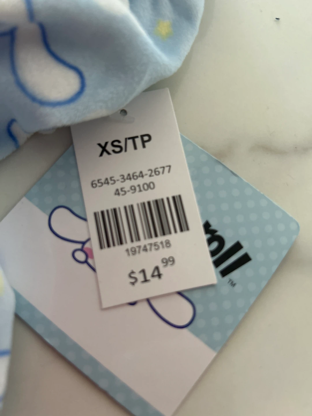 Cinnamoroll Pajama Shorts XS/TP - photo 3