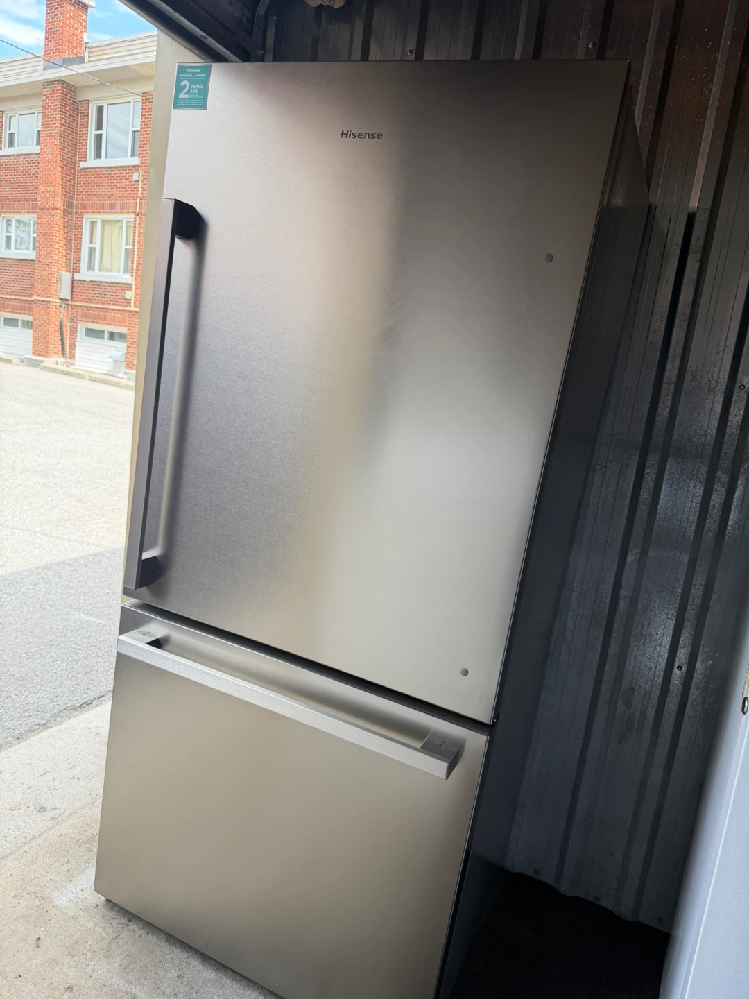 Hisense Stainless Steel Refrigerator - photo 2