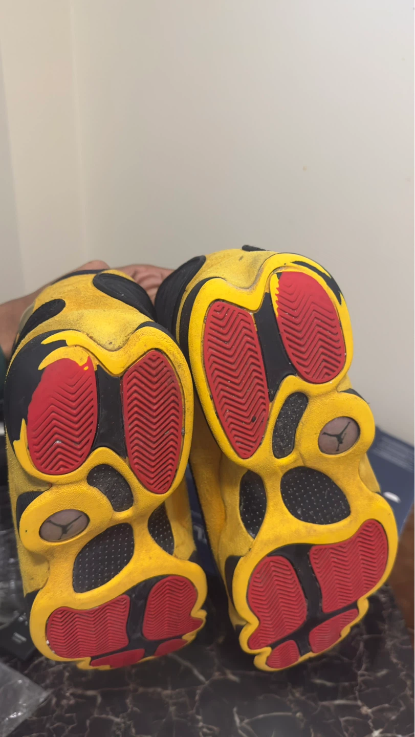 Air Jordan 13 "Winn Dixie" Yellow Black - photo 3