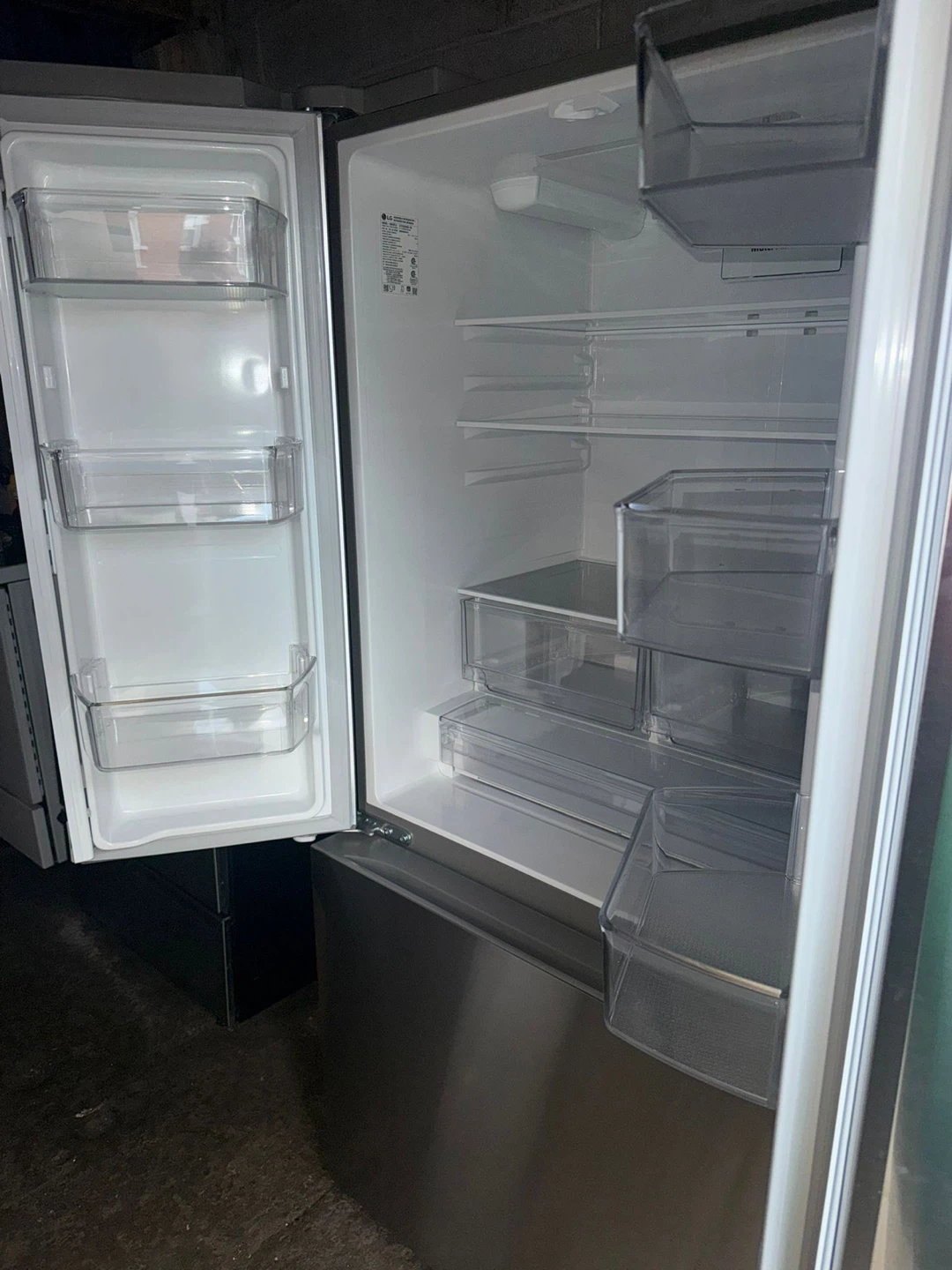 LG French Door Refrigerator - Stainless Steel - photo 2