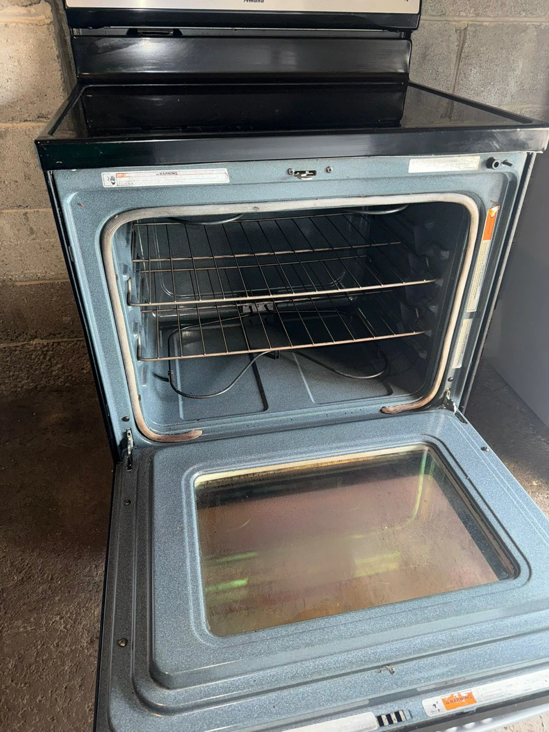 Amana Electric Stove with Glass Top - photo 3