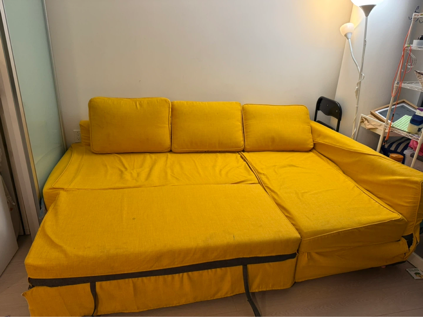 IKEA FRIHETEN Corner Sofa-bed with Storage