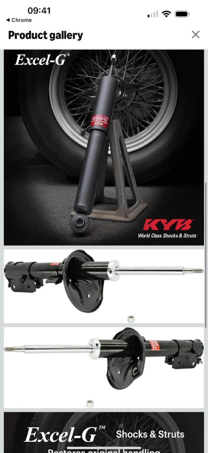KYB Front Right Strut for Hyundai Santa Fe 2001-2006 🚗 - photo 4