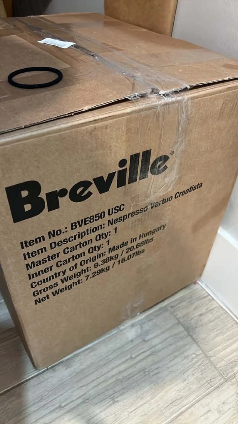 Breville Nespresso Vertuo Creatista BVE850 USC Espresso Machine - photo 3