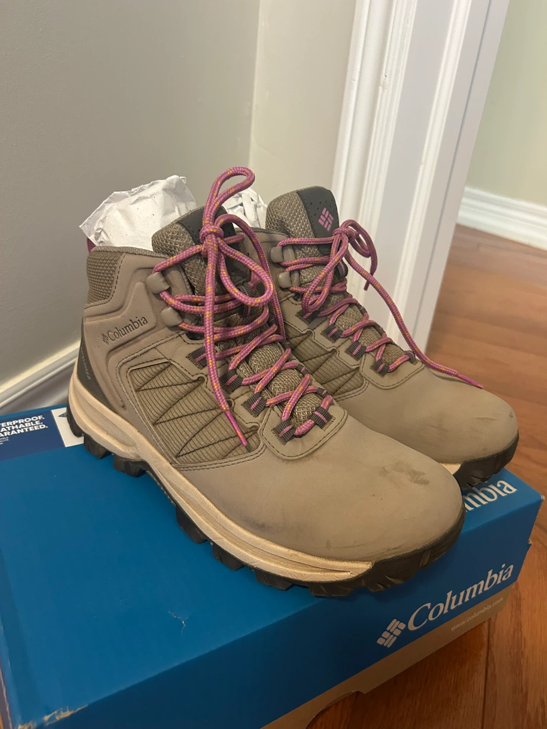 Columbia Women's Transverse Hiker Waterproof Boots Size 8