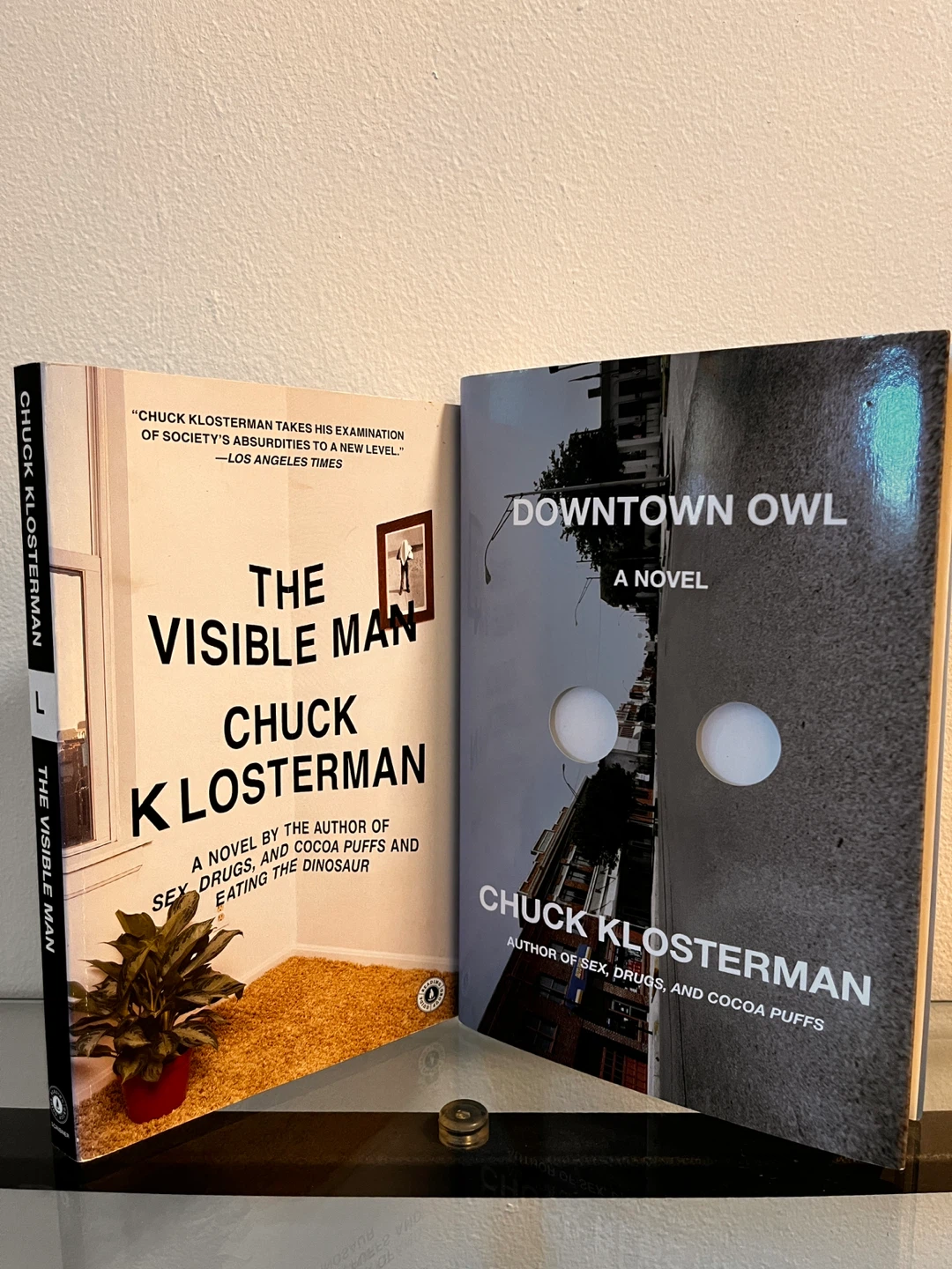 Chuck Klosterman Books: The Visible Man and Downtown Owl