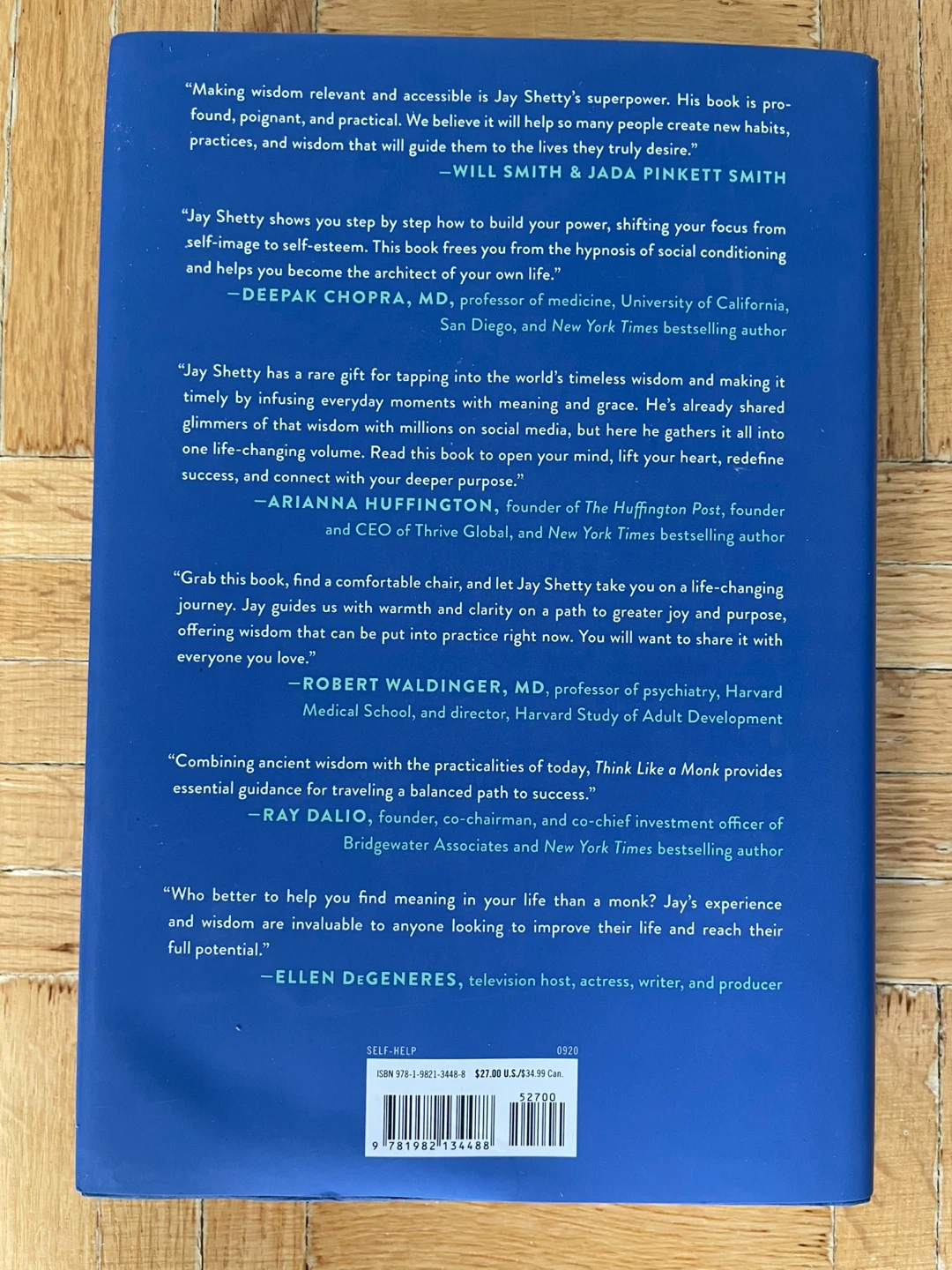 Think Like A Monk Hardcover Book Jay Shetty New - photo 3