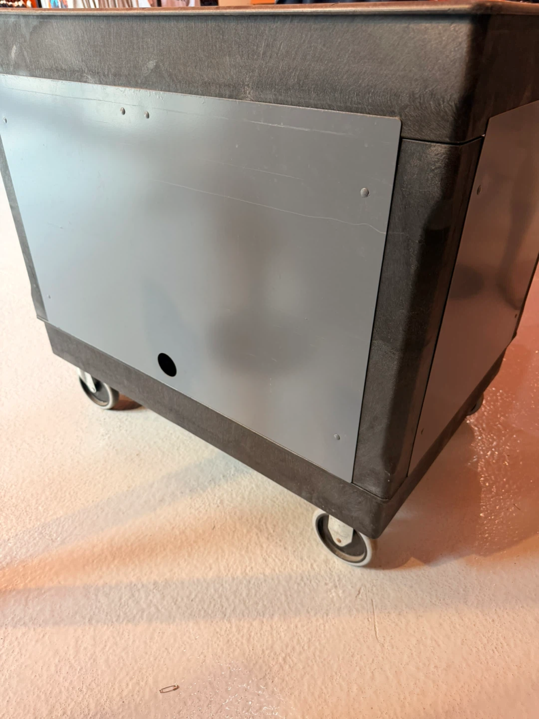 Uline Rolling Service Cart with Cabinet - photo 5