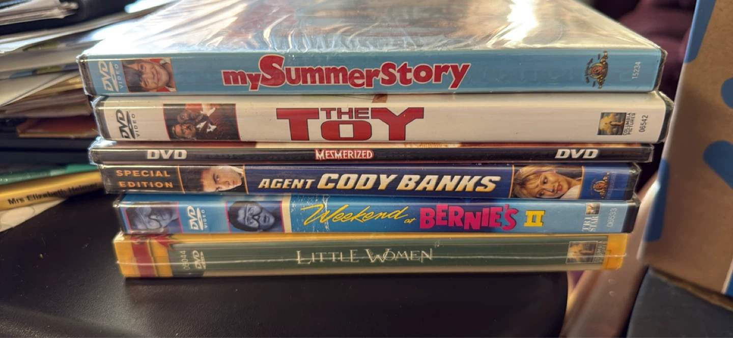 Collection of 6 DVDs
