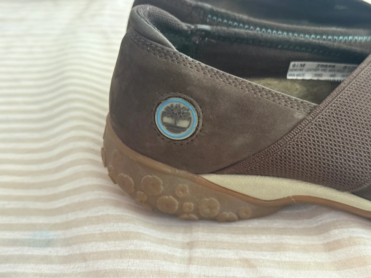 Thrifted Very Cute Timberland Brown Ballet sneakers Size 6.5 - photo 3