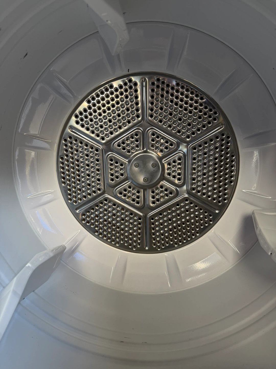 GE White Electric Dryer - photo 4