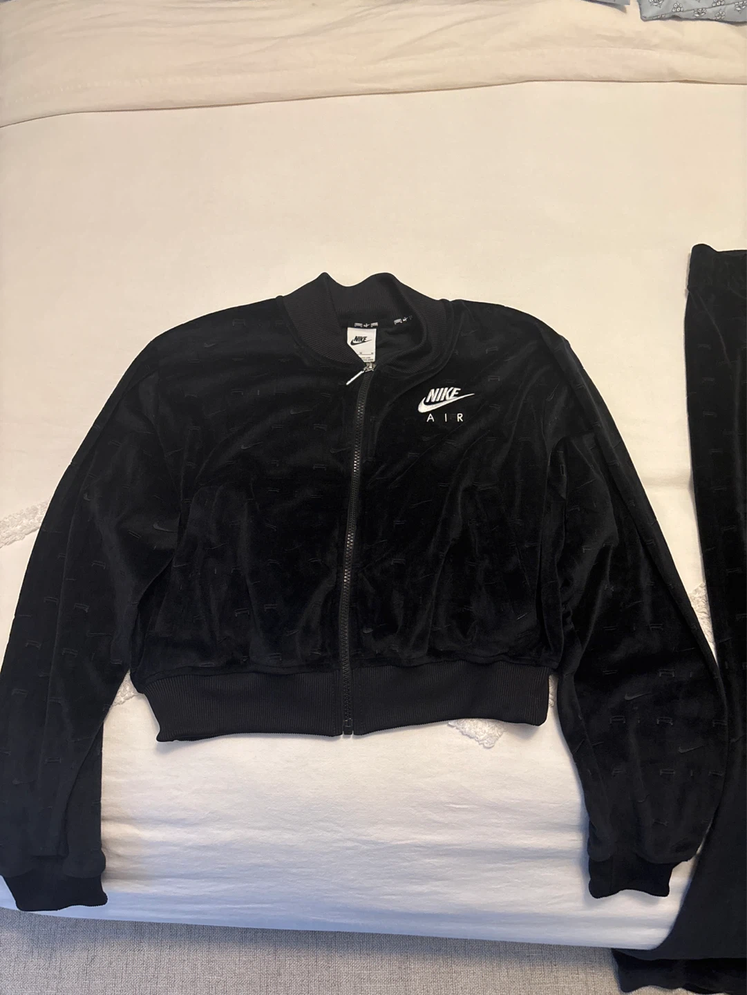 Nike Air Velour Tracksuit Set - Black