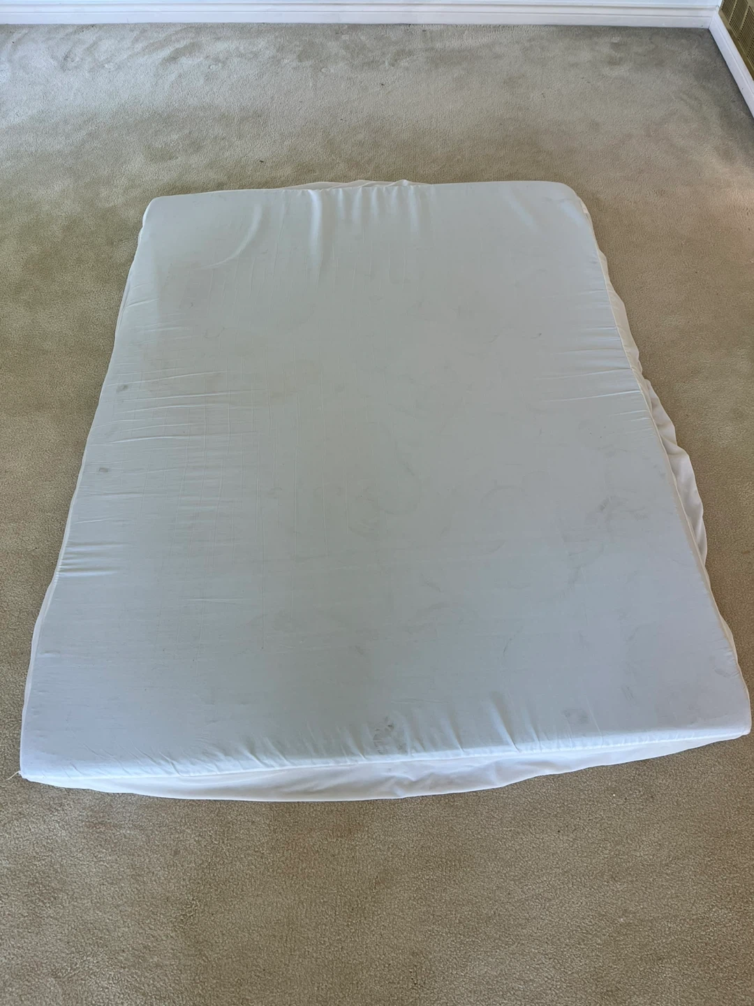 Queen memory foam and cover