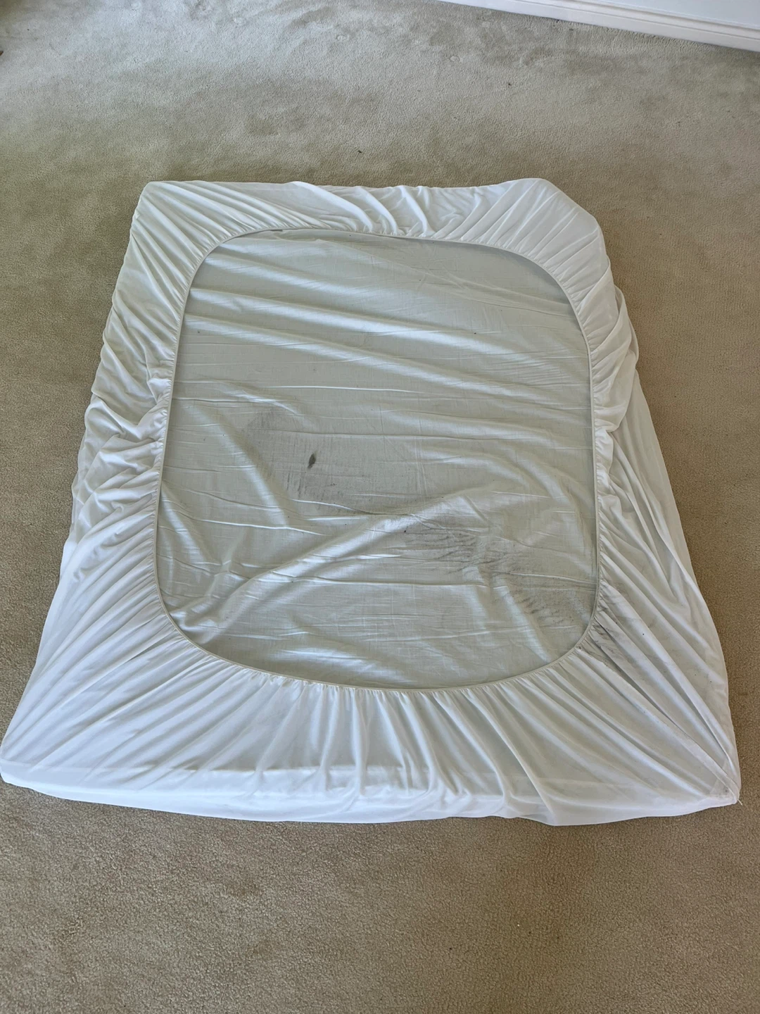 Queen memory foam and cover - photo 2